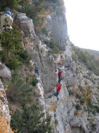 Via ferrata du Pas de l'Echelle à Chalancon (Diois) 4 - © OT Pays Diois.JPG